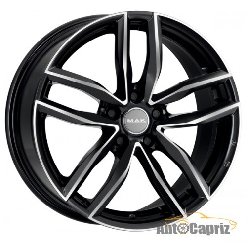 Диски Mak Sarthe W black mirror R17 W7 PCD5x112 ET48 DIA57.1  